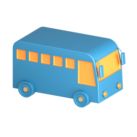 Autobús público  3D Icon