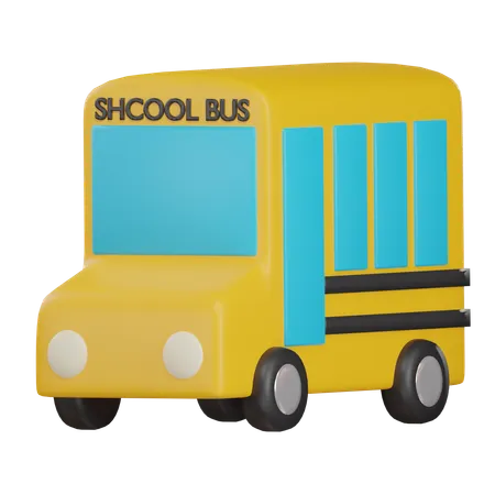 Bus scolaire  3D Icon