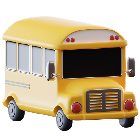 Bus scolaire  3D Icon