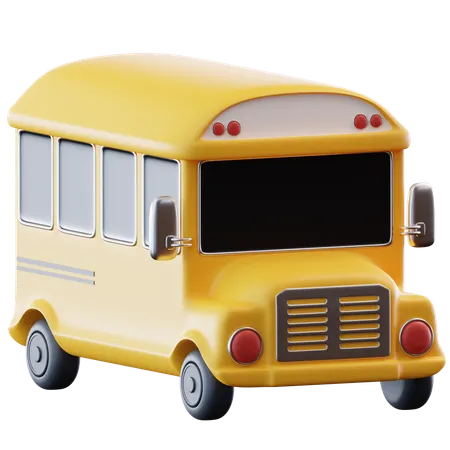 Bus scolaire  3D Icon