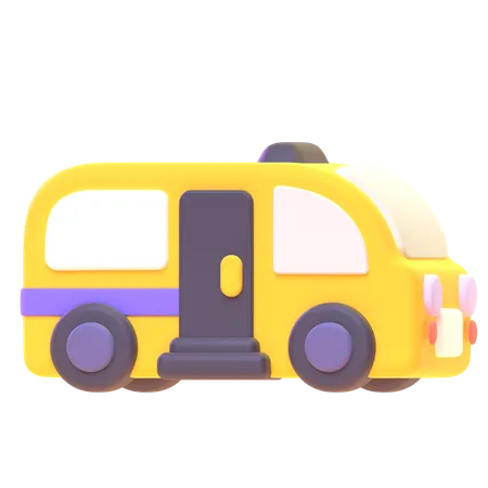 Bus scolaire  3D Icon