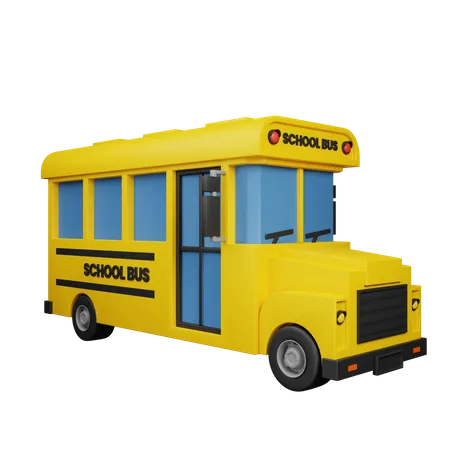 Bus scolaire  3D Icon