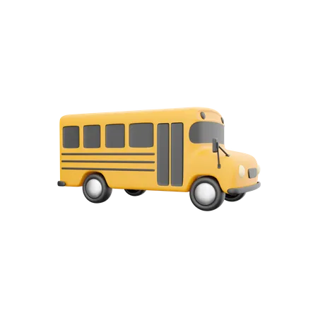 Bus scolaire  3D Icon