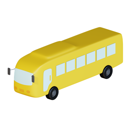 Bus scolaire  3D Icon