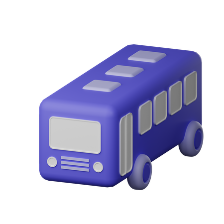 Bus scolaire  3D Icon