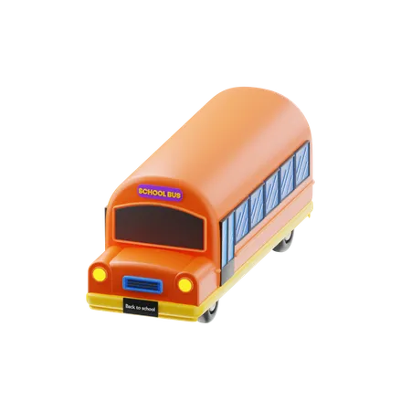 Bus scolaire  3D Icon