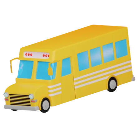 Bus scolaire  3D Icon