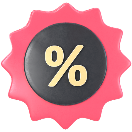 Autocollant en Soldes  3D Icon