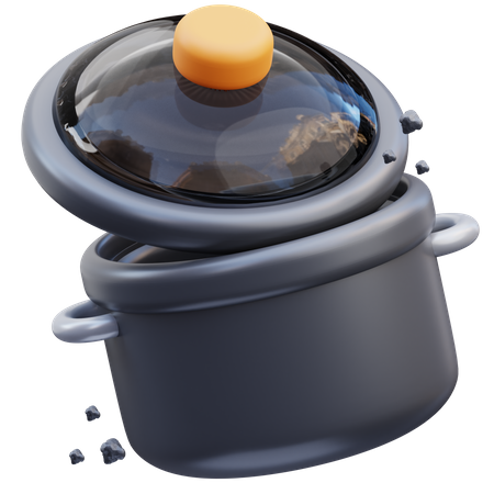 Cocotte minute  3D Icon