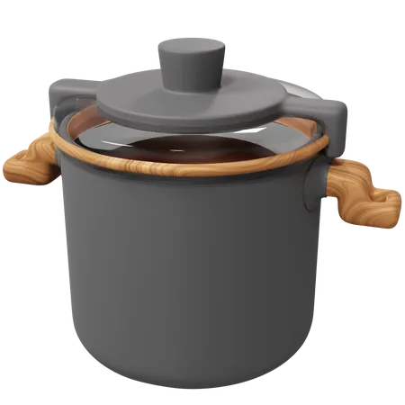 Cocotte minute  3D Icon