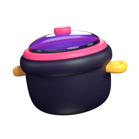 Cocotte minute  3D Icon