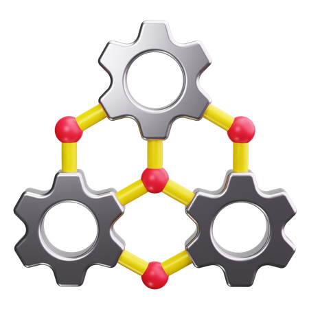 Automação  3D Icon