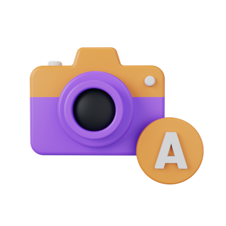 Automatic Camera  3D Icon