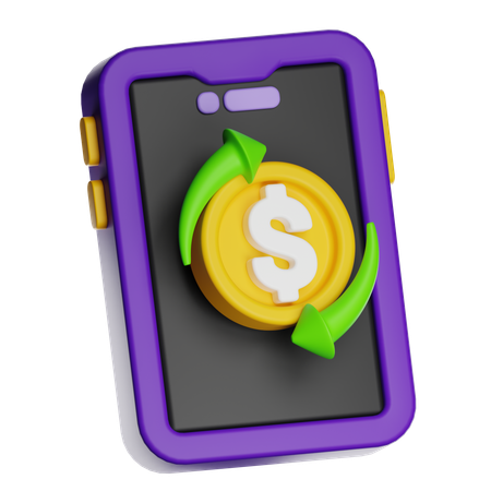 Automatic Payment  3D Icon