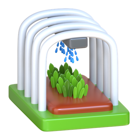 Automatic Watering  3D Icon