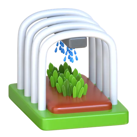 Automatic Watering  3D Icon