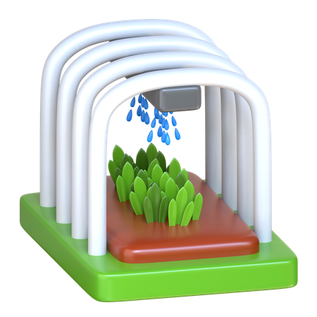Automatic Watering  3D Icon