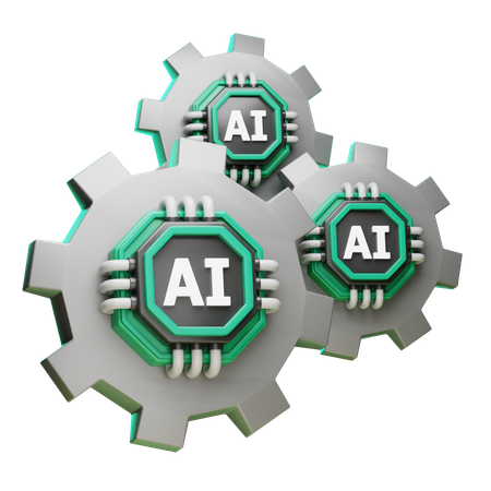 Automation  3D Icon