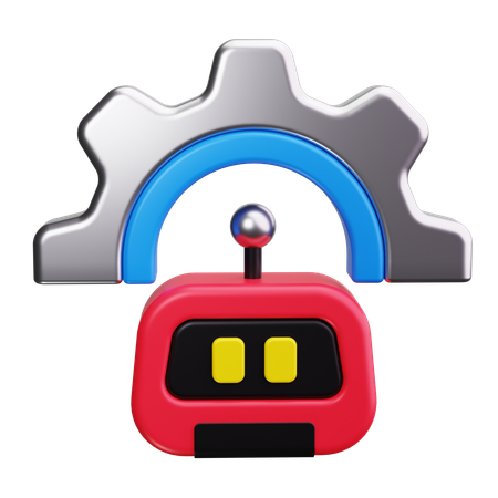 Automation  3D Icon