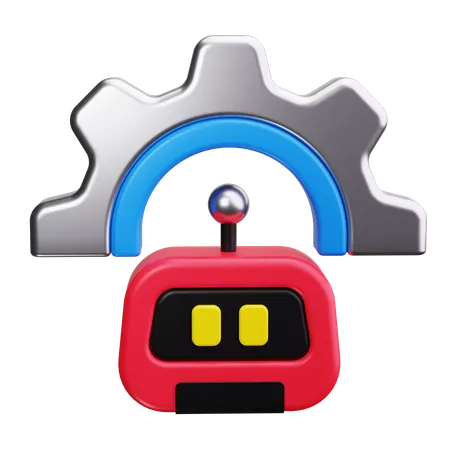 Automation  3D Icon