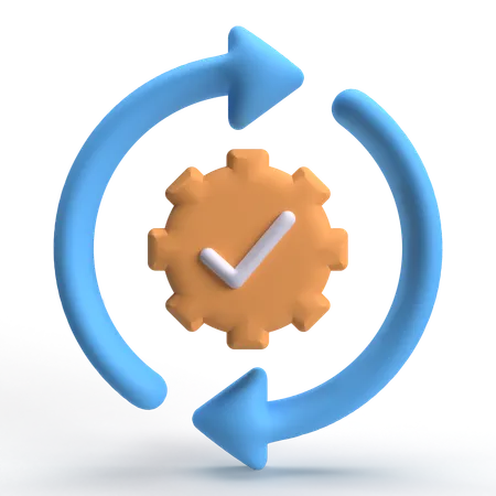 Automation  3D Icon