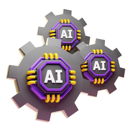 Automation  3D Icon