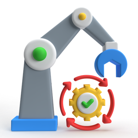 Automation  3D Icon