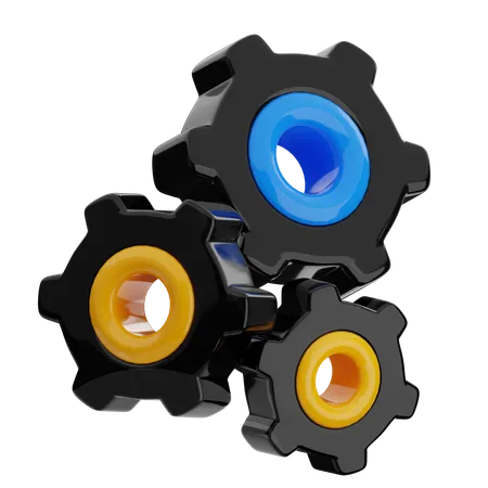 Automation  3D Icon