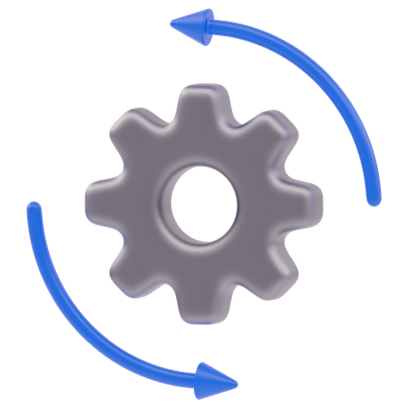 Automation  3D Icon