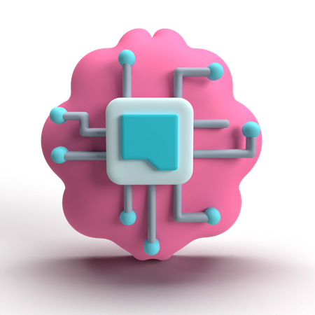 Automation Chip  3D Icon