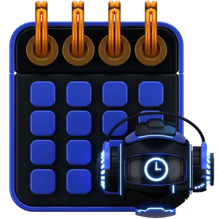 Automation Event  3D Icon