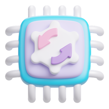 Automatique  3D Icon