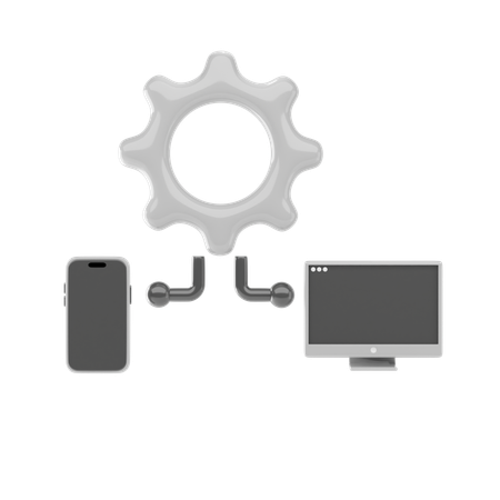 Paramètres d'automatisation  3D Icon