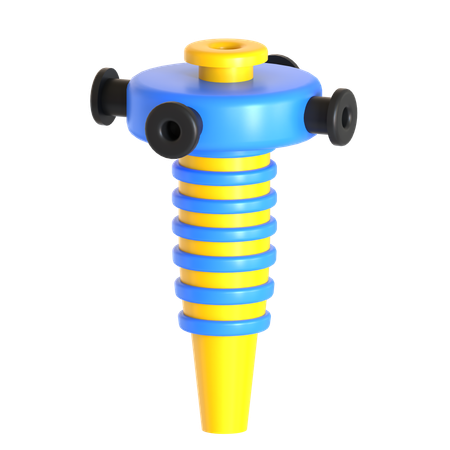 Automatische Bewässerung  3D Icon