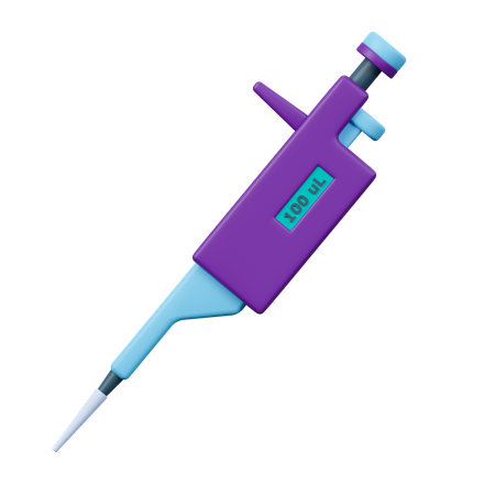 Automatische Pipette  3D Icon