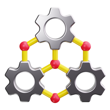 Automatisierung  3D Icon