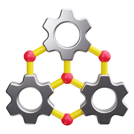 Automatisierung  3D Icon