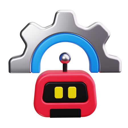 Automatización  3D Icon