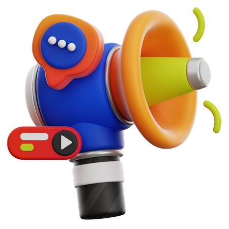 Automatización de marketing  3D Icon