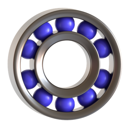 Automotive Bearing  3D Icon