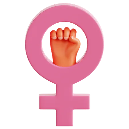 L'autonomisation des femmes  3D Icon