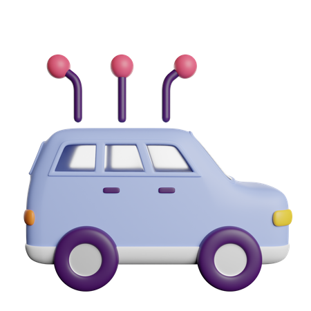 Autonomous  3D Icon