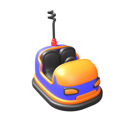 Autoscooter  3D Icon