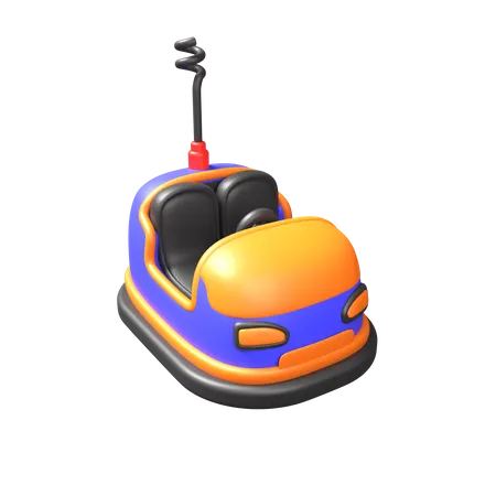 Autoscooter  3D Icon