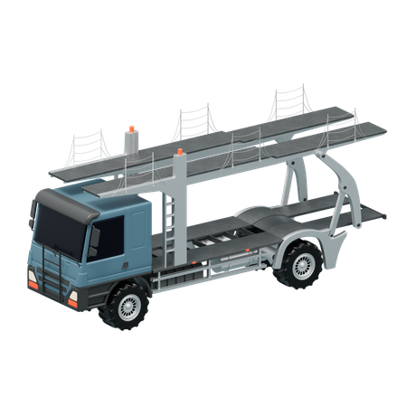 Autotransporter  3D Icon