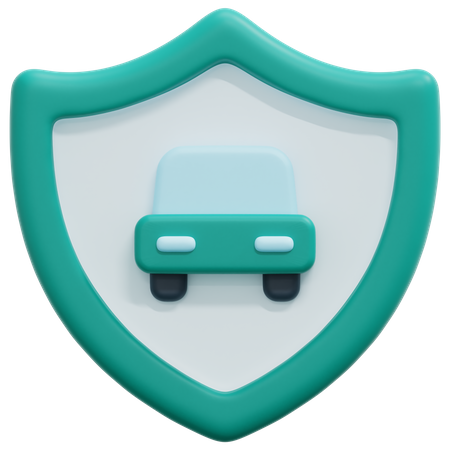 Autoversicherung  3D Icon