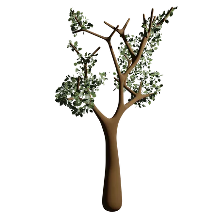 Autum Tree  3D Icon