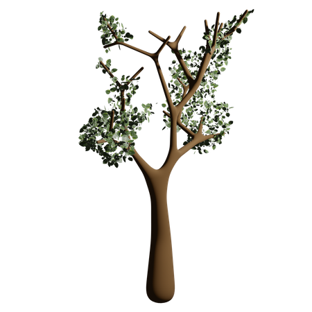 Autum Tree 3D Icon