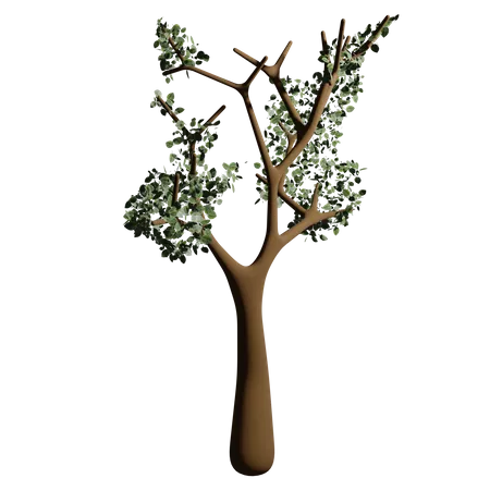 Autum Tree 3D Icon