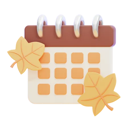 Autumn  3D Icon